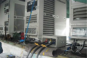 負荷試験装置300kW、100kW×2