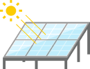 太陽光発電パネルの設置